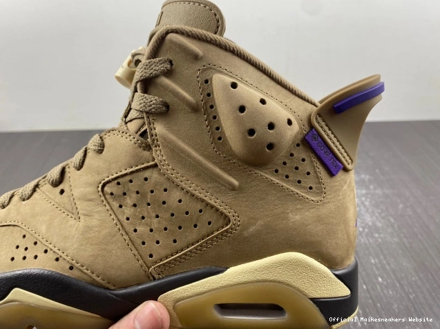 Official Maikesneakers Air Kelp 6 FD1643-300 Jordan WMNS Gore-Tex Brown 0816